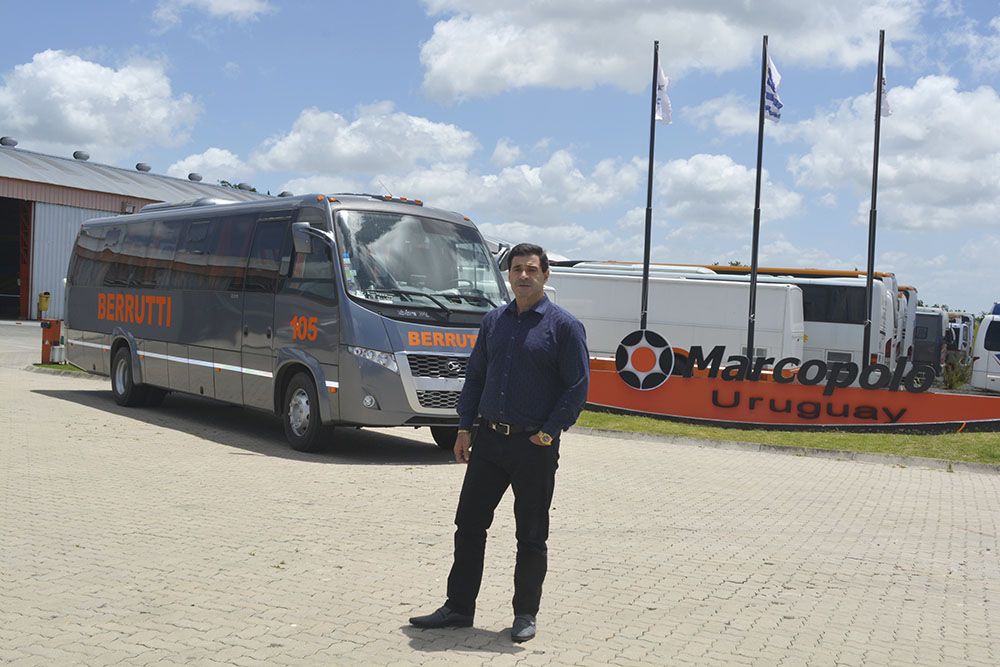 Jorge del Río de MARCOPOLO URUGUAY S.A.: “Lo que hacemos nosotros es escuchar a los clientes, que son los profesionales”