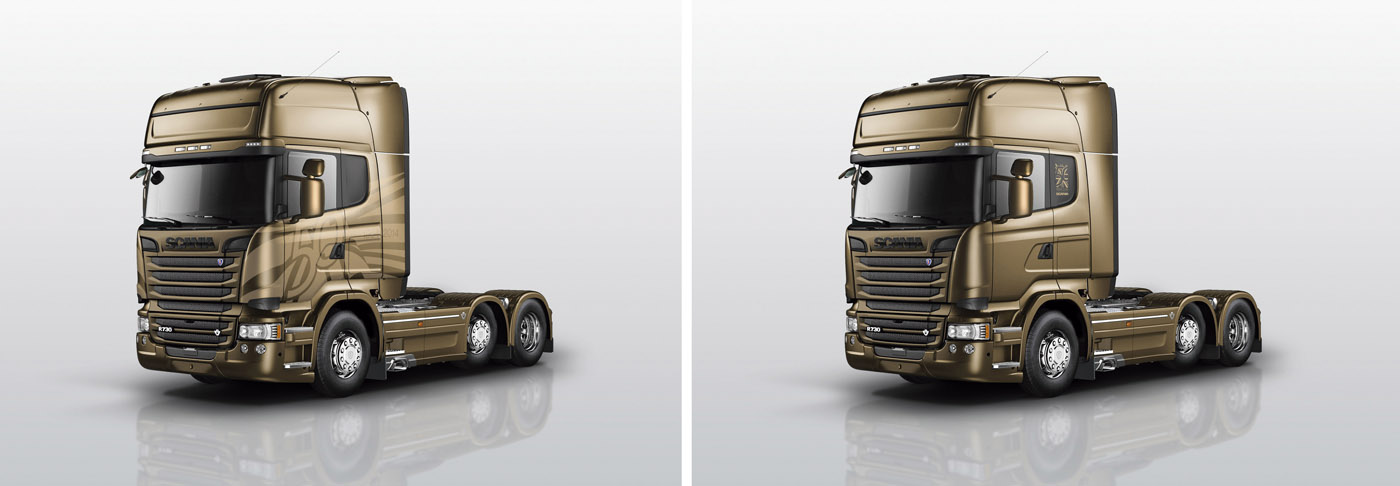 Scania en Reino Unido celebra sus 50 años con un modelo especial