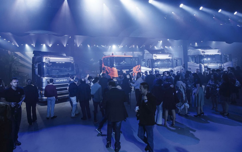 Brasil fue la sede del lanzamiento de la nueva generación de camiones SCANIA para Latinoamérica