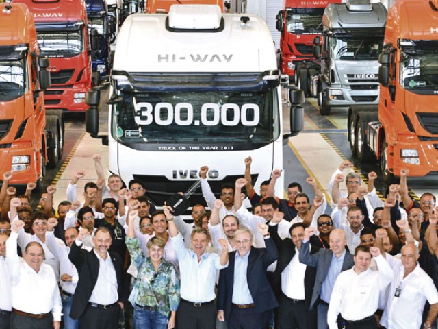 Iveco celebra 300.000 vehículos producidos en Sete Lagoas