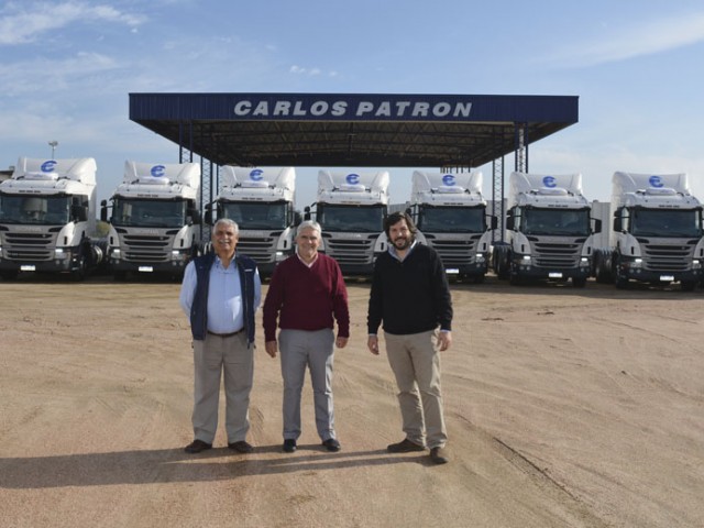 Empresa Carlos Patrón incorporó 38 unidades Scania
