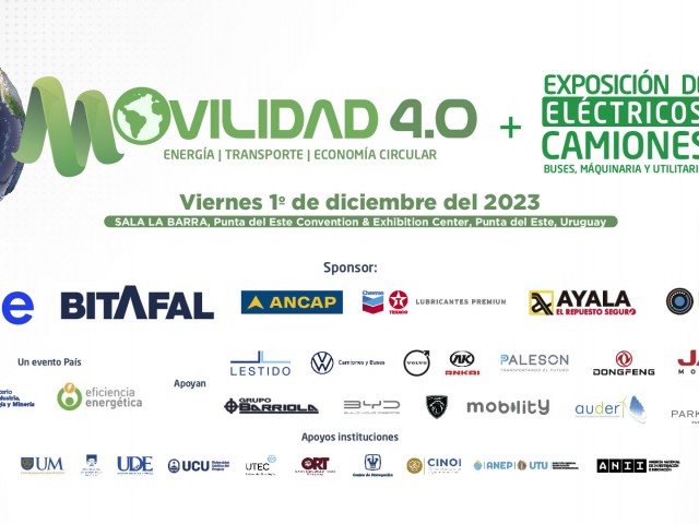 EXPOCARGA 2023: El foro MOVILIDAD 4.0 de EXPOCARGA completa la mayor muestra de vehículos eléctricos comerciales de Uruguay