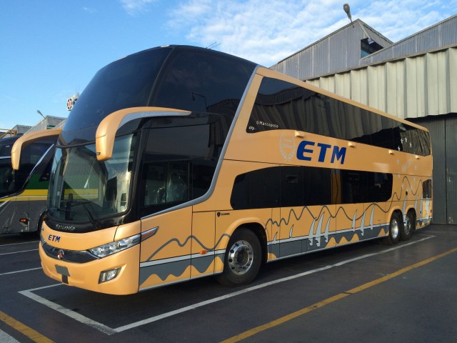 Chilena ETM adquiere 10 buses Marcopolo Paradiso 1800 Double Decker