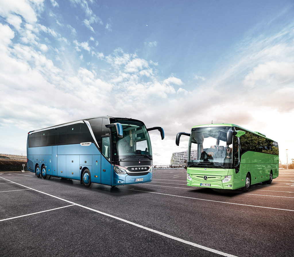 Los mejores autocares para la mejor liga: uno de cada dos clubes de fútbol de la Bundesliga ha elegido un autocar Daimler Buses