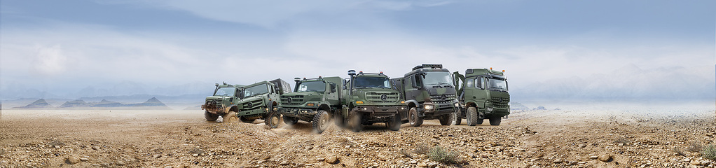 Creado para desafíos logísticos y tácticos: Mercedes-Benz Special Trucks exhibirá camiones militares hechos a medida para operaciones exigentes incluso en condiciones extremas en IDEX 2023 en Abu Dhabi