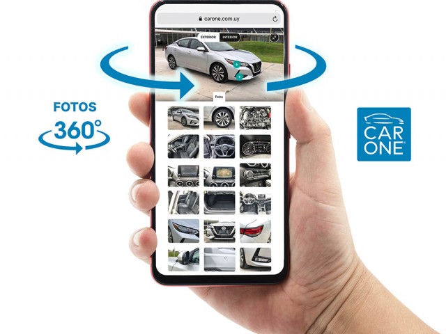 Car One invita a realizar un recorrido virtual de 360° de los vehículos que ofrece en la web