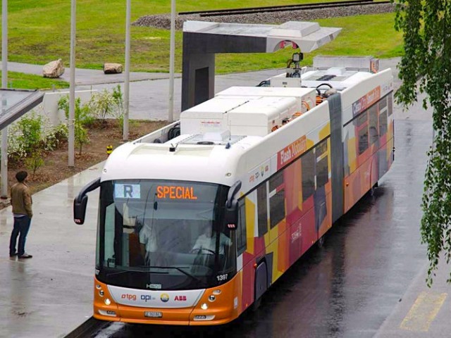 ABB comercializará la tecnología de carga más rápida del mundo para autobuses eléctricos