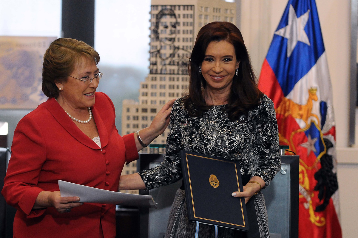 Las Presidentas de Argentina y Chile relanzaron el Tratado de Maipú