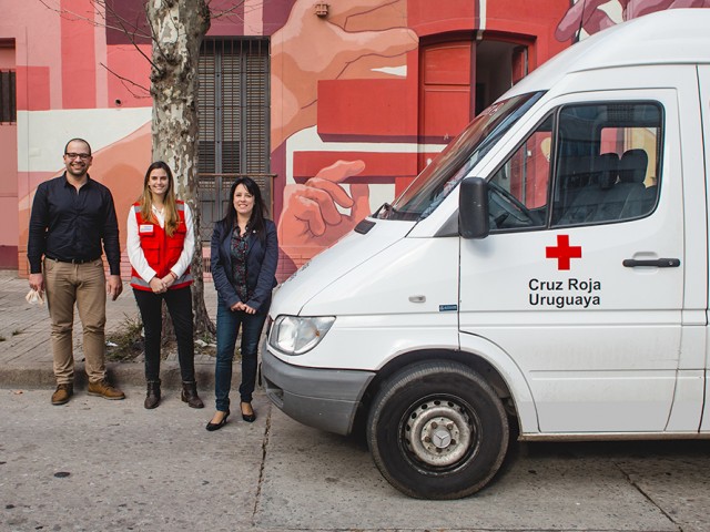 Autolider apoya a la Cruz Roja Uruguaya para hacer frente a la emergencia sanitaria  
