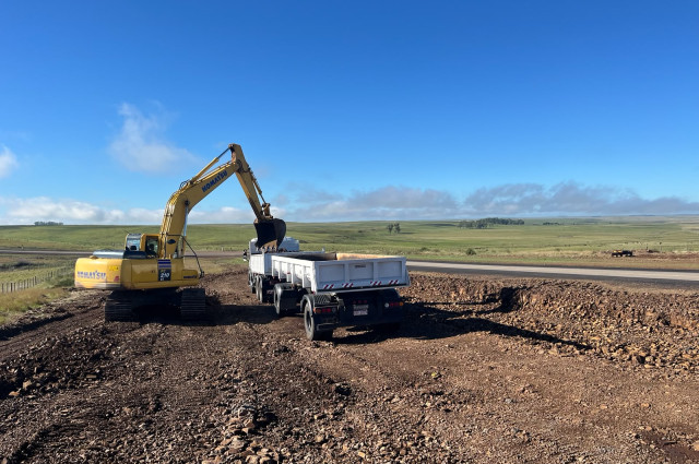 Avanzan las obras viales en la Ruta 31, Tacuarembó - Salto Avanzan las obras viales en la Ruta 31, Tacuarembó - Salto