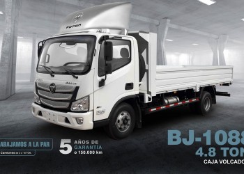 FOTON Aumark BJ-1088 Volcadora | Capacidad de carga: 6 toneladas