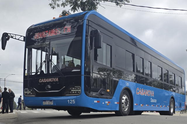 Casanova acelera su transformación y apuesta fuerte a la movilidad eléctrica con nuevos ómnibus Yutong Casanova acelera su transformación y apuesta fuerte a la movilidad eléctrica con nuevos ómnibus Yutong