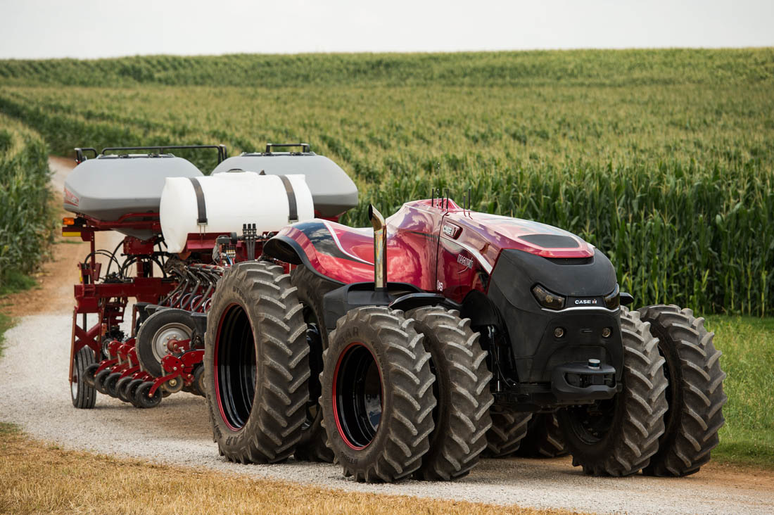 Las marcas de CNH Industrial revelan el desarrollo de un concept de tractor autónomo