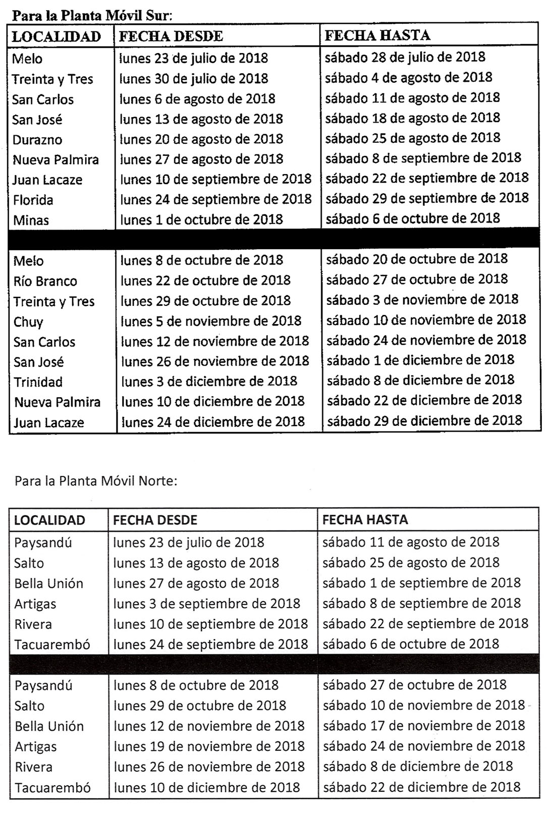 Nuevo concesionario del Servicio de Inspección Técnica Vehicular bajo responsabilidad del MTOP y Régimen de Concurrencia a las Nuevas Plantas de Inspección