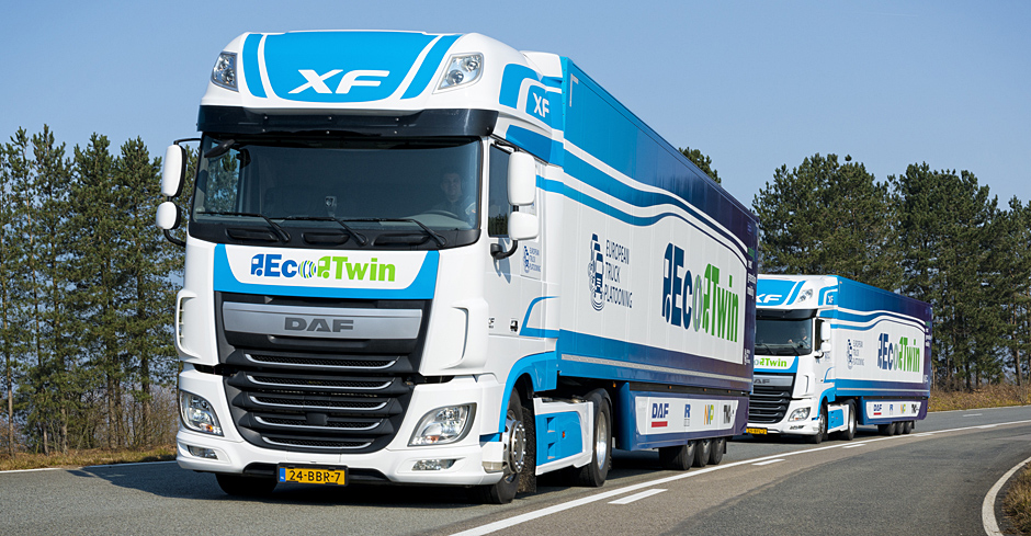 "EcoTwin' participa en el European Truck Platooning Challenge