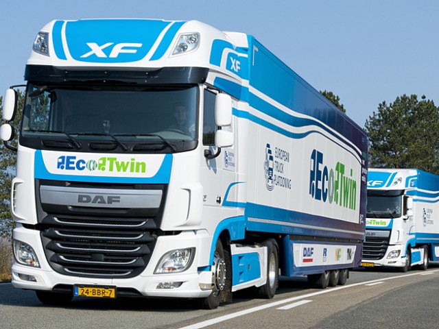 "EcoTwin' participa en el European Truck Platooning Challenge