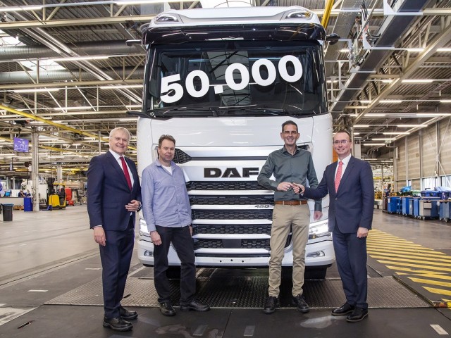 DAF alcanza las 50.000 unidades de camiones de Nueva Generación