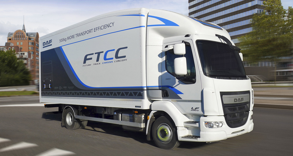 DAF presenta el nuevo Future Truck Chassis Concept (FTCC)