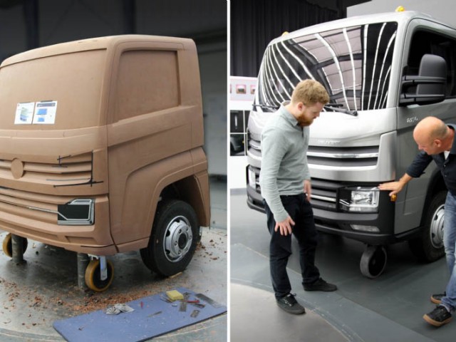 Design de la nueva familia Delivery revela robustez y potencia de los vehículos