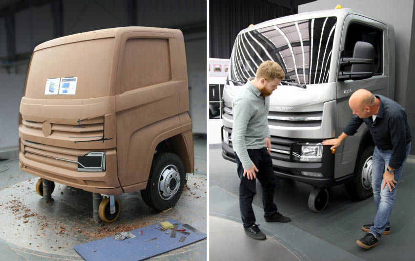 Design de la nueva familia Delivery revela robustez y potencia de los vehículos