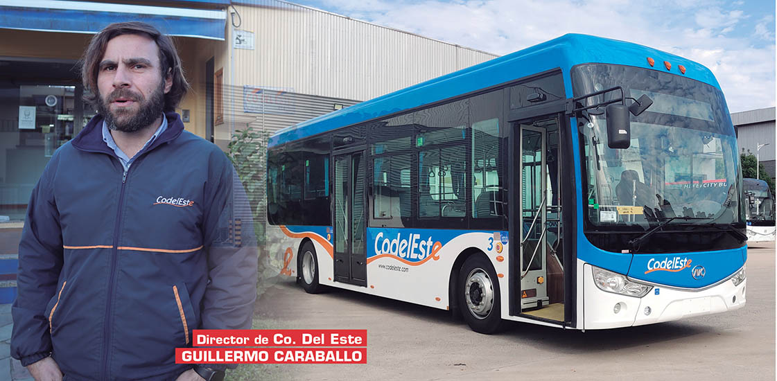 INFORME NUEVA MOVILIDAD: COMPAÑÍA DEL ESTE - Guillermo Caraballo, Director: “La idea es seguir apostando a buses eléctricos”