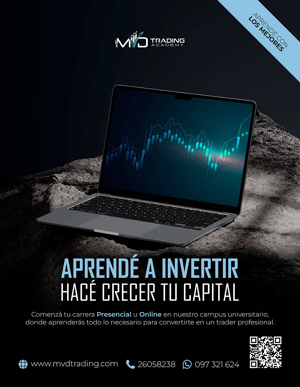 Descubre el mundo del trading e inversiones con MVDtrading University: Tu puerta a la libertad financiera