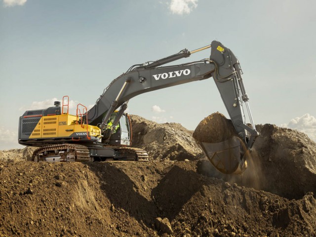 La Volvo EC750E de 75 toneladas optimiza la productividad y los beneficios