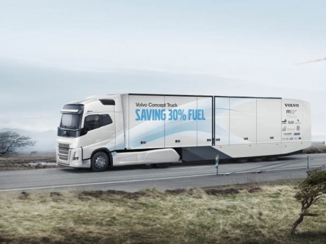 El nuevo prototipo de Volvo Trucks reduce el consumo de combustible en más de un 30 %