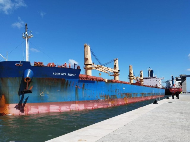 El puerto de Montevideo incorporó un nuevo muelle de 245 metros