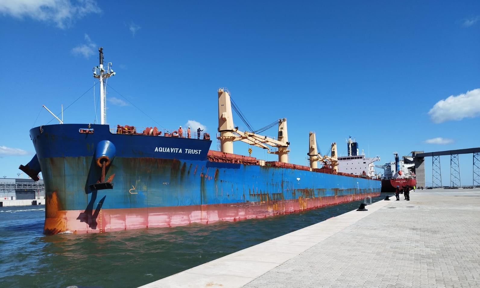 El puerto de Montevideo incorporó un nuevo muelle de 245 metros
