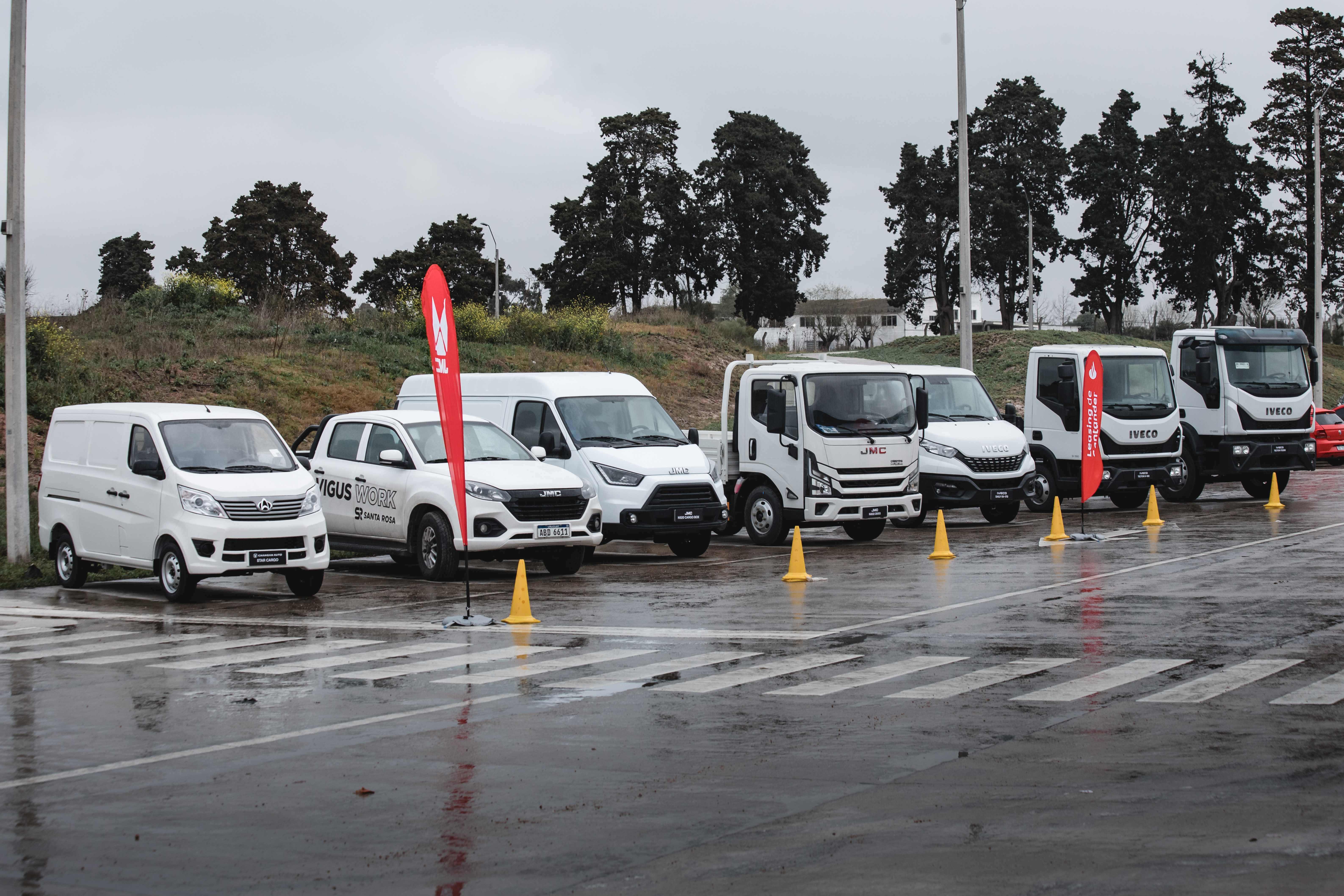 Santa Rosa organizó el primer test drive de camiones dentro de la UAM