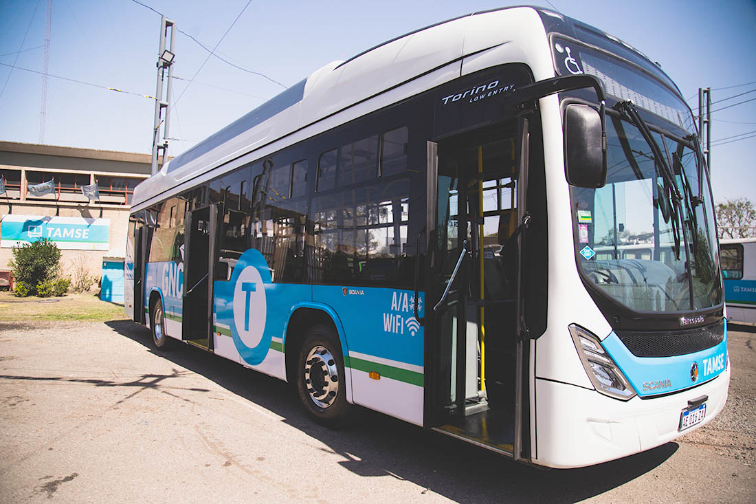 Argentina, Córdoba: TAMSE probará buses a GNC de Scania para recorridos urbanos