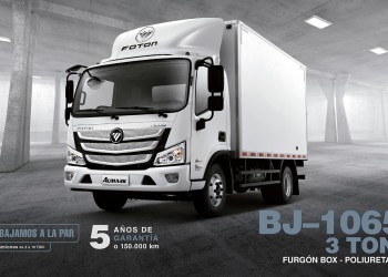 FOTON Aumark BJ-1065 BOX - Carga 3 toneladas