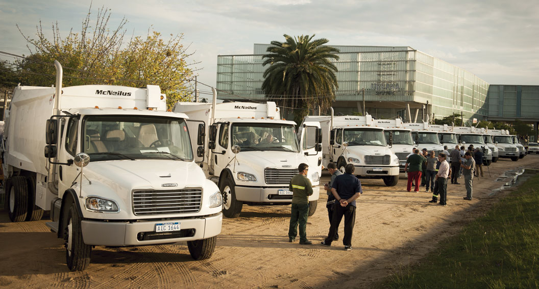 Autolider Uruguay S.A. vendió  26 camiones a la Intendencia de Canelones