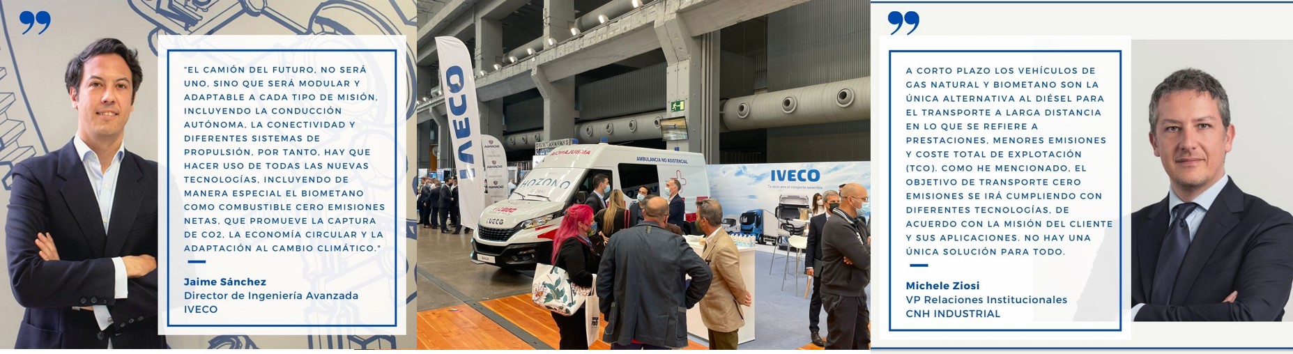 IVECO da su visión de la descarbonización en el transporte por carretera y del camión del futuro en el IX Congreso de Gasnam