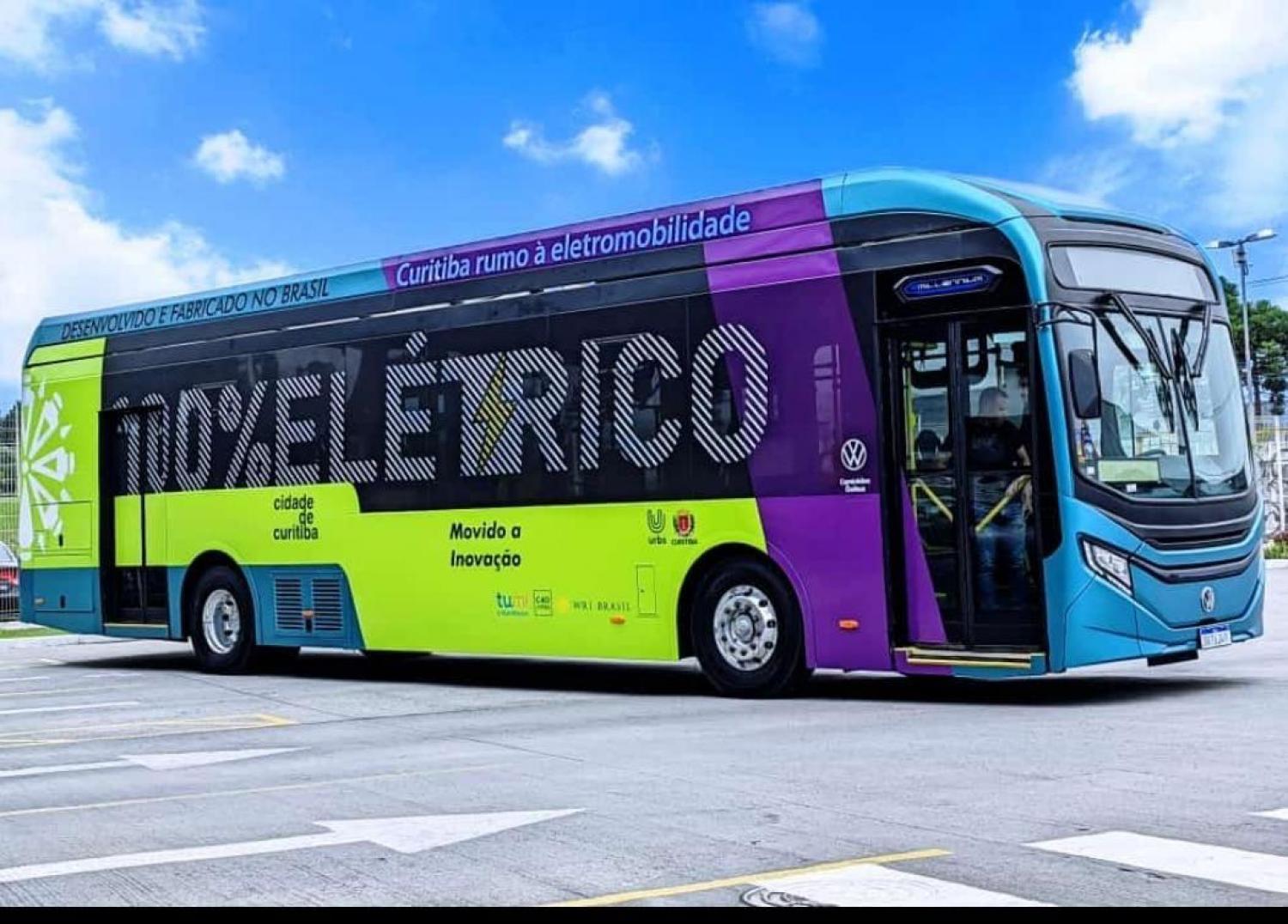 El futuro bús eléctrico Volkswagen llega a Curitiba