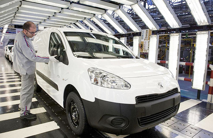 PSA Peugeot Citroën incrementa su producción en más de 60.000 vehículos en Europa