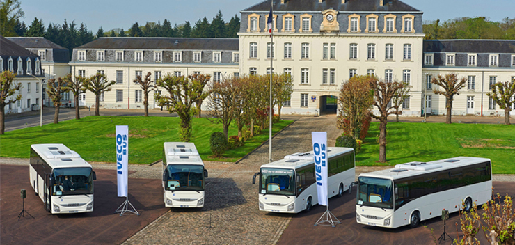 Iveco Bus, marca de CNH Industrial, entrega 159 autobuses al Ministerio de Defensa de Francia