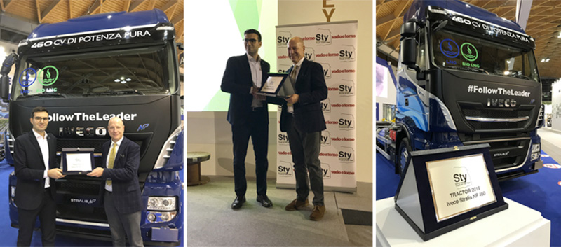 El Stralis NP 460 se hace con el título “Sustainable Truck of the Year 2019”