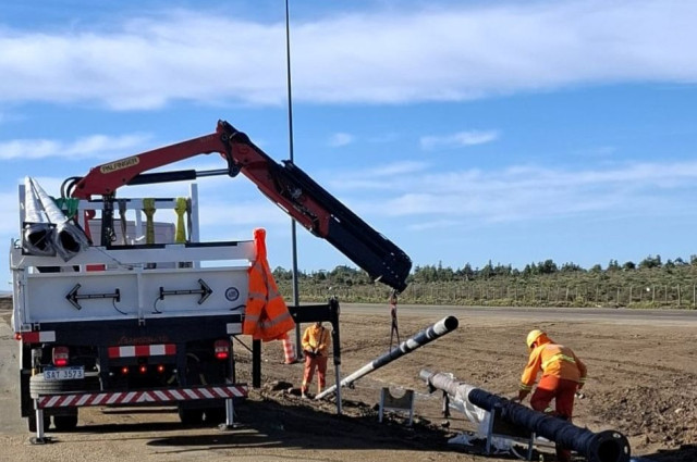 Inician obras de iluminación y seguridad vial en la ruta 9 Inician obras de iluminación y seguridad vial en la ruta 9