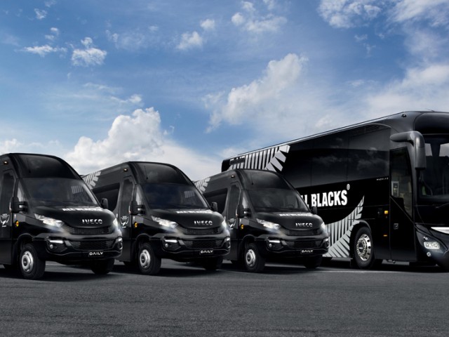 Iveco y All Blacks juntos en la turné europea del equipo