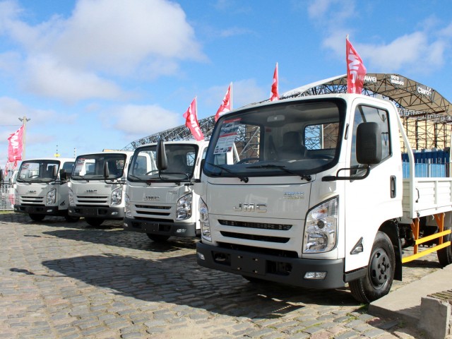 JMC presentó su nueva línea de camiones N720
