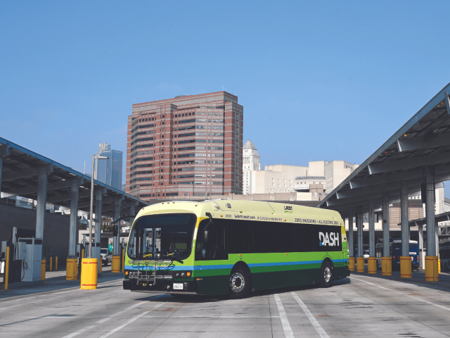 Los Ángeles instalará un sistema de carga de autobuses eléctricos de 7,5 megavatios
