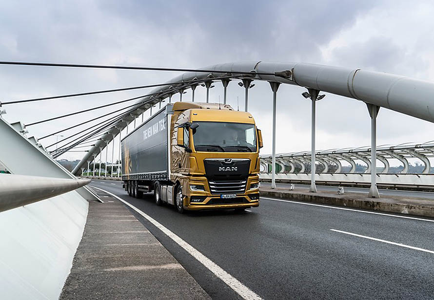 Eficiencia confirmada en pruebas con TÜV: la nueva generación de camiones MAN ahorra hasta un 8,2% de combustible