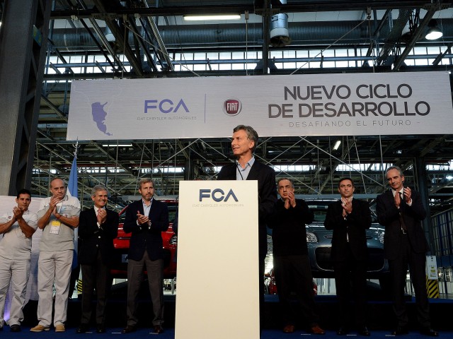 Macri, en Córdoba: Fiat anunció inversiones por US$ 500 millones