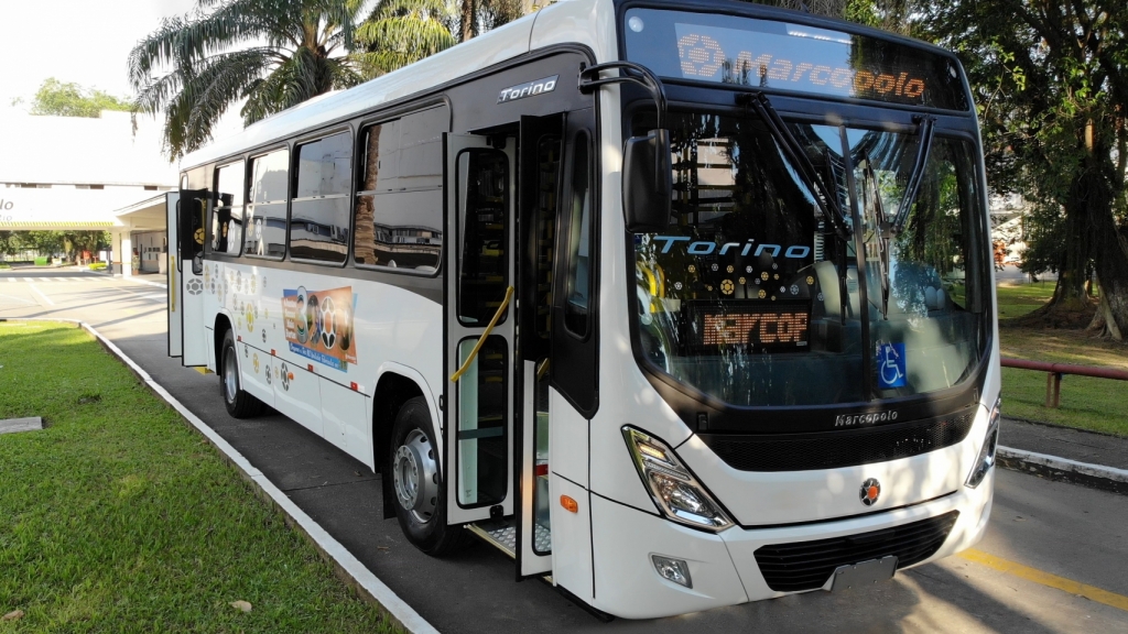 MARCOPOLO RIO conmemora producción de 3.000 unidades del autobus urbano Torino