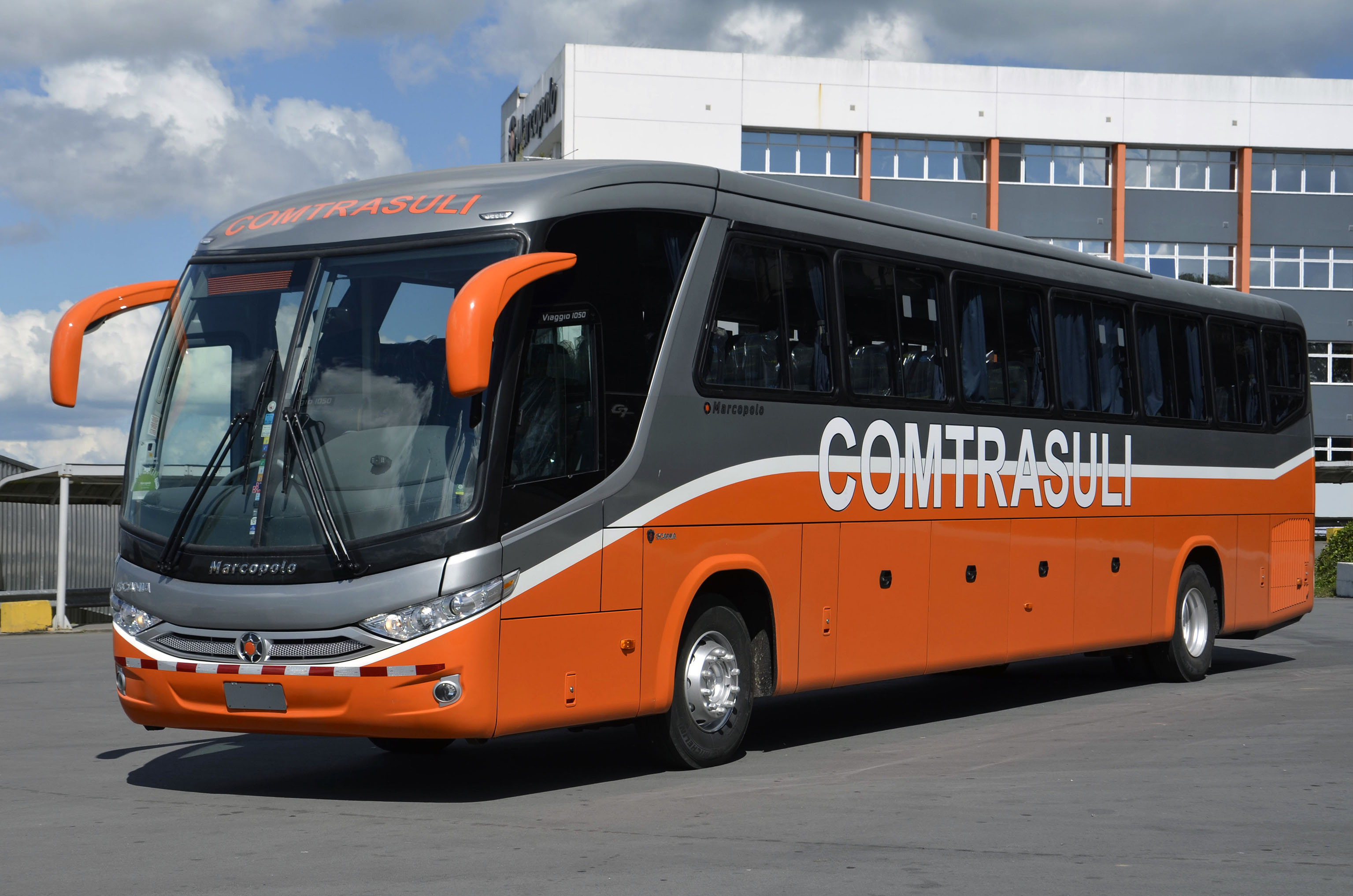 Marcopolo exporta 64 autobuses para Costa Rica