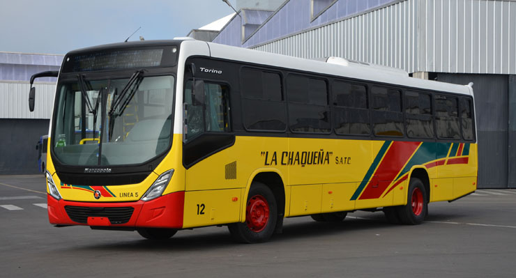 Marcopolo refuerza su presencia en Paraguay y ofrece nuevo bus urbano