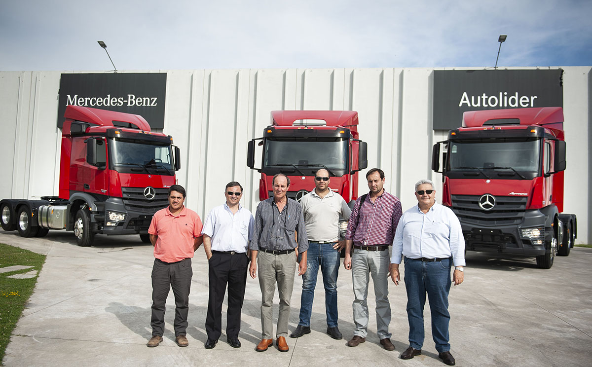 Autolider entregó los primeros camiones configurados para la aplicación forestal