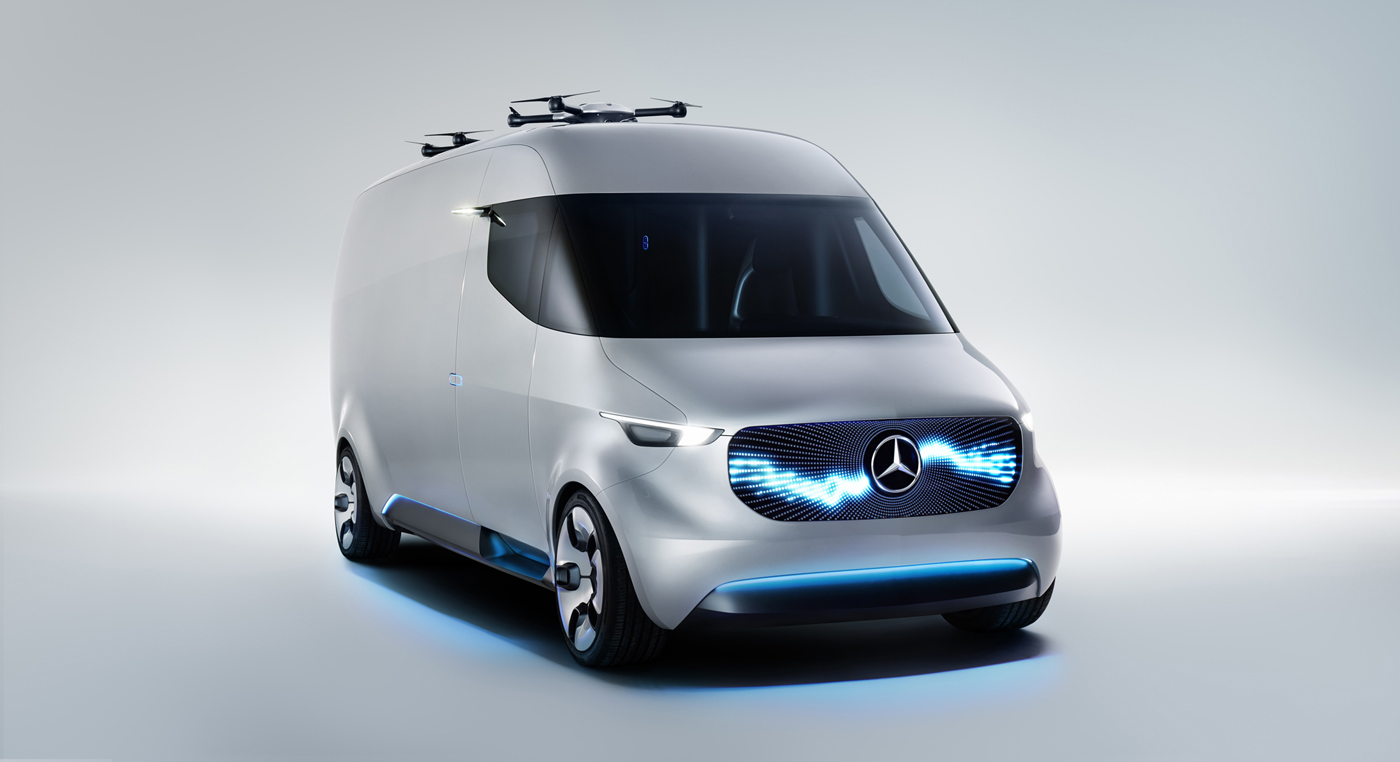 Mercedes-Benz Vision Van, el utilitario del futuro